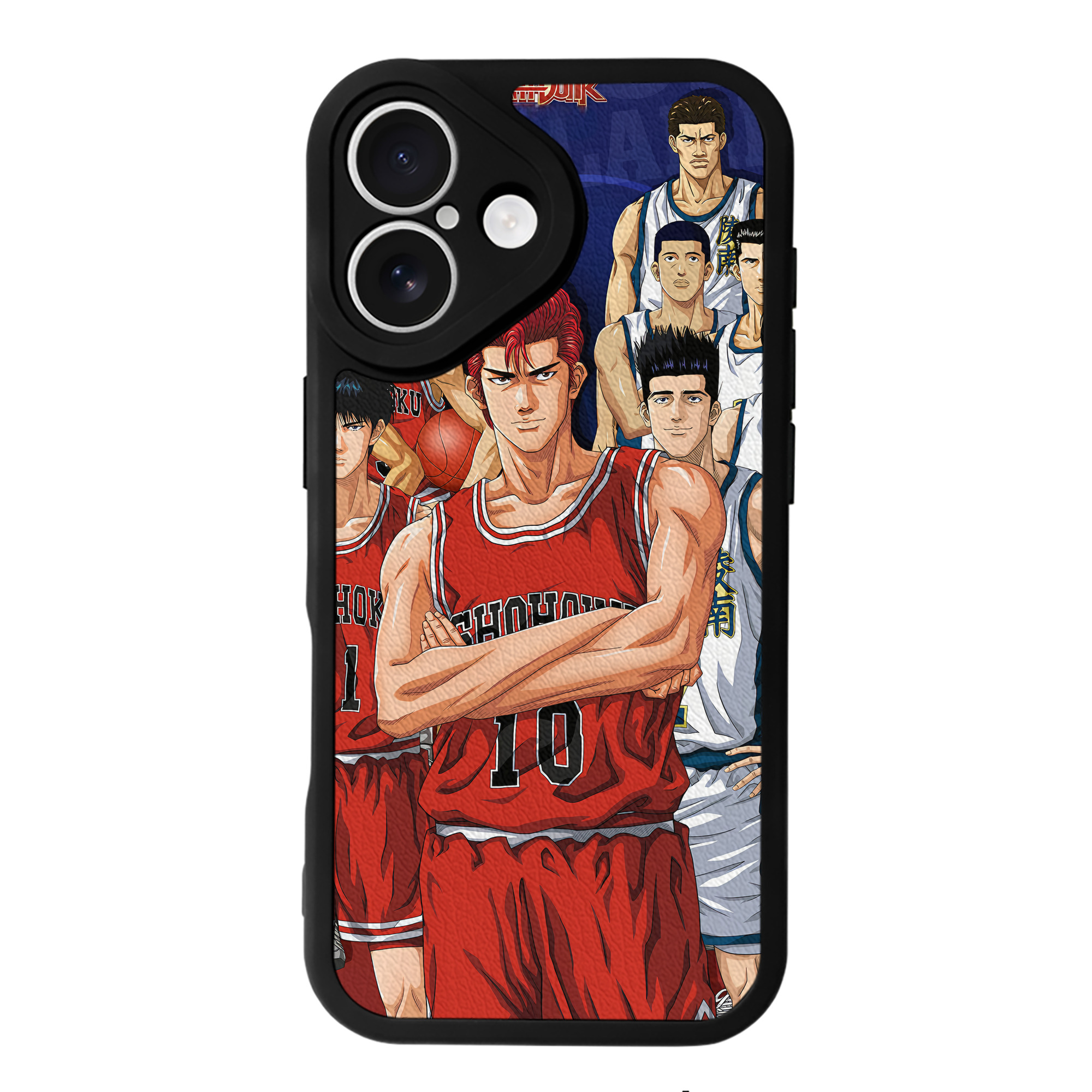 （画像用） SLAM DUNK／スラムダンク 【iPhone 16シリーズ対応】シリコンスマホケース（レザー調） 材質：シリコン